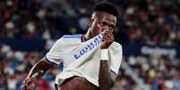 Vinícius Júnior vem sendo destaque do Real Madrid (Jose Miguel FERNANDEZ / AFP)  Foto: LANCE!