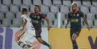 Gabigol foi à rede três vezes contra o Santos (Foto: Alexandre Vidal / Flamengo)  Foto: Lance!