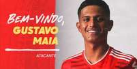 Atacante foi confirmado oficialmente pelo Inter (Divulgação/Internacional)  Foto: Lance!