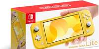 Switch Lite estará disponível em três cores  Foto: Nintendo / Divulgação