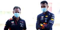 Christian Horner busca por alternativas para recolocar Alexander Albon na F1   Foto: Getty Images/Red Bull Content Pool / Grande Prêmio