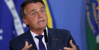 Presidente Jair Bolsonaro discursa durante cerim&ocirc;nia em Bras&iacute;lia
02/09/2021 REUTERS/Adriano Machado  Foto: Reuters