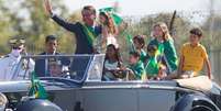 Presidente Jair Bolsonaro durante cerim&ocirc;nia do Dia da Independ&ecirc;ncia em Bras&iacute;lia
07/09/2021
REUTERS/Adriano Machado  Foto: Reuters
