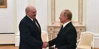 Putin e Lukashenko debateram acordo nesta quinta  Foto: EPA / Ansa - Brasil