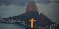 Vista aérea do monumento do Cristo Redentor, na cidade do Rio de Janeiro  Foto: WILTON JUNIOR / Estadão Conteúdo