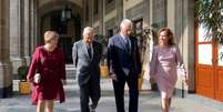 Presidente do México, Andrés Manuel Lopez Obrador, recebe presidente de Cuba, Miguel Diaz-Canel, na Cidade do México
16/09/2021
Presidência do México/Divulgação via REUTERS  Foto: Reuters