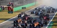 A largada da corrida de classifica&ccedil;&atilde;o foi determinante em Monza   Foto: Beto Issa / Grande Pr&ecirc;mio