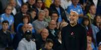 Pep Guardiola durante partida do Manchester City contra o RB Leipizig pela Liga dos Campeões
15/09/2021 Action Images via Reuters/Craig Brough  Foto: Reuters