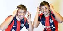  Ángel e Óscar Romero estão sem clube desde a saída do San Lorenzo Divulgação San Lorenzo  Foto: Divulgação  / San Lorenzo