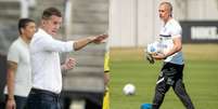 Vagner Mancini foi o último técnico do Corinthians antes de Sylvinho chegar (Foto: Montagem/Ag. Corinthians)  Foto: Lance!