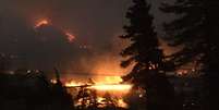 Incêndio devastou Lytton em questão de minutos; caso virou tema de campanha nas eleições canadenses  Foto: Nonie McCann / BBC News Brasil