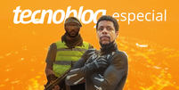 Aaron Boseman, policial e personagem de Wellington Silva no GTA RP   Foto: Vitor P&aacute;dua/Tecnoblog / Tecnoblog