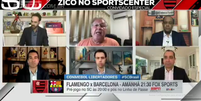 Zico durante a sua participação no programa SportsCenter desta terça-feira  Foto: Reprodução de TV/@espn.com.br