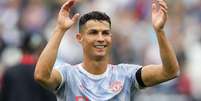 Cristiano Ronaldo comemora ap&oacute;s partida entre Manchester Unided e West Ham pelo Campeonato Ingl&ecirc;s
19/09/2021 REUTERS/David Klein  Foto: Reuters