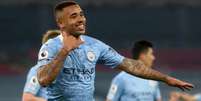 Gabriel Jesus marcou hoje contra o Chelsea (Foto: CARL RECINE / POOL / AFP)  Foto: Lance!