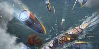 Como funciona a dispersão em World of Warships  Foto: Wargaming / Divulgação