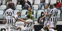 Juventus venceu Sampdoria e Locatelli marcou seu primeiro gol pela Juventus (ALBERTO PIZZOLI / AFP)  Foto: Lance!