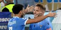 Lazio bateu a Roma pelo Campeonato Italiano (Foto: VINCENZO PINTO / AFP)  Foto: Lance!