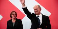 O partido social-democrata de Olaf Scholz foi o mais votado na Alemanha  Foto: Reuters / BBC News Brasil