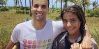 Daniel Cady, marido de Ivete Sangalo, e Marcelo, filho do casal    Foto: Instagram/@danielcady / Estadão