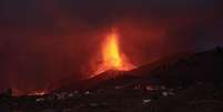 Erupção do vulcão Cumbre Vieja  Foto: Getty Images / BBC News Brasil