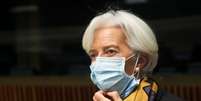 Lagarde em reunião em Luxembourgo
 4/10/2021 REUTERS/Yves Herman  Foto: Reuters