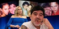 Na época do romance sigiloso com Mavys, Maradona era casado e tinha 41 anos  Foto: Reprodução
