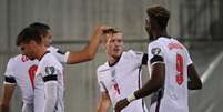 Inglaterra goleou Andorra (Foto: LIONEL BONAVENTURE / AFP)  Foto: Lance!