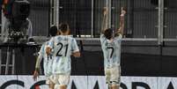 Lo Celso marcou o segundo gol argentino em Buenos Aires (Foto: Juan Mabromata / AFP)  Foto: Lance!