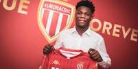 Tchouaméni é uma das maiores promessas do Monaco e da França (Foto: Divulgação/AS Monaco)  Foto: Lance!