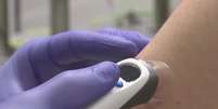 Tecnologia de vacina por laser  Foto: Reuters