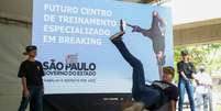 Visando as Olímpiadas de Paris-2024, Governo do Estado de SP lançou nesta quinta o projeto 'Breaking no Capão'.  Foto: Divulgação/Governo do Estado de São Paulo / Estadão