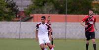 Igor Jesus, volante do sub-20 do Flamengo, em ação contra o Athletico (Foto: Cahuê Miranda / Athletico Paranaense)  Foto: Lance!