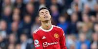 Cristiano Ronaldo lamenta derrota do United  Foto: Carl Recine / Reuters