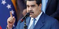 Presidente da Venezuela, Nicolás Maduro, discursa em Caracas
15/10/2021 REUTERS/Leonardo Fernandez Viloria  Foto: Reuters