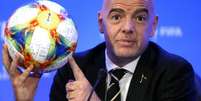 Infantino deseja a disputa da Copa do Mundo a cada dois anos (Foto: RHONA WISE / AFP)  Foto: Lance!