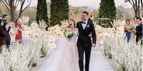 Jennifer e Nayel tiveram um casamento caro, mas sem ostentação  Foto: Reprodução/Instagram