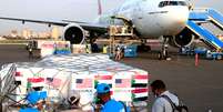 Um carregamento de vacinas da Covax chegou ao Sudão no início de outubro  Foto: AFP / BBC News Brasil