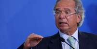 Ministro da Economia, Paulo Guedes, fala em cerimônia no Palácio do Planalto em Brasília
19/08/2020
REUTERS/Adriano Machado  Foto: Reuters