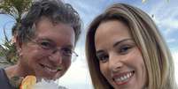 O apresentador Boninho e a mulher dele Ana Furtado    Foto: Instagram/@aanafurtado / Estadão