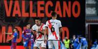Falcao García tem quatro gols marcados em seis jogos disputados pelo Rayo Vallecano(Foto: OSCAR DEL POZO / AFP)  Foto: Lance!