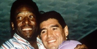 Pelé fez homenagem para Maradona em sua conta no Instagram  Foto: Reprodução/Instagram / Ansa - Brasil
