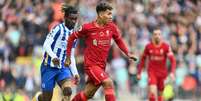 Convocado para a Seleção Brasileira, Roberto Firmino foi titular, mas não teve boa atuação (Foto: PAUL ELLIS / AFP)  Foto: Lance!