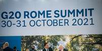 Líderes mundiais durante reunião do G20 em Roma
31/10/2021 Aaron Chown/Pool via REUTERS  Foto: Reuters