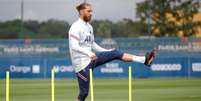 Sergio Ramos não fez uma partida desde que foi contratado pelo PSG (Foto: C. Gavelle / PSG)  Foto: Lance!