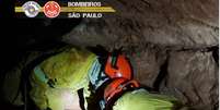 Nove bombeiros civis morreram após desabamento em caverna no interior de SP  Foto: Corpo de Bombeiros / BBC News Brasil