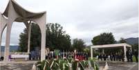 Monumento Votivo Brasileiro foi construído para homenagear soldados mortos na Segunda Guerra Mundial  Foto: Aditância do Exército Brasileiro na Itália / BBC News Brasil