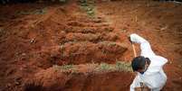 Número de mortos por covid-19 no Brasil ultrapassa marca de 653 mil  Foto: EPA / Ansa - Brasil