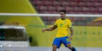 Veríssimo tem dois jogos disputados com a camisa da Seleção Brasileira (Foto: Lucas Figueiredo/CBF)  Foto: Lance!