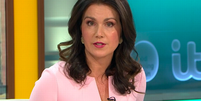 Susanna Reid virou notícia com gafe, mas soube se corrigir rapidamente  Foto: Reprodução